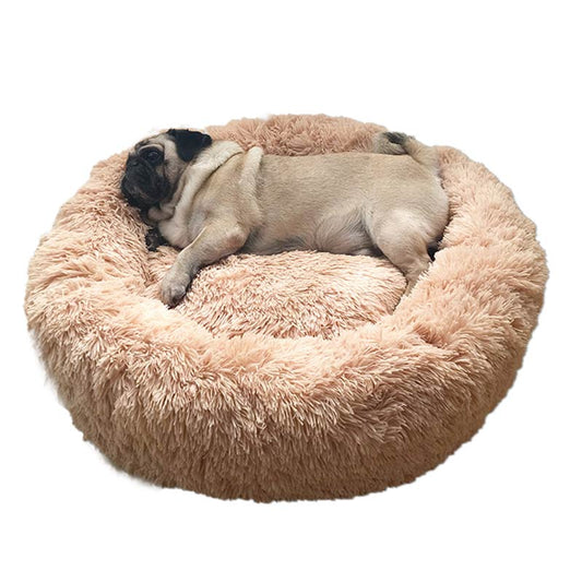 Super Soft Pet Bed Kennel Dog Round Cat Winter Warm Sleeping Bag - CIVIBUY