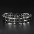 Magnetic Black Power Element Bracelet with Magnets KC-D24 - CIVIBUY