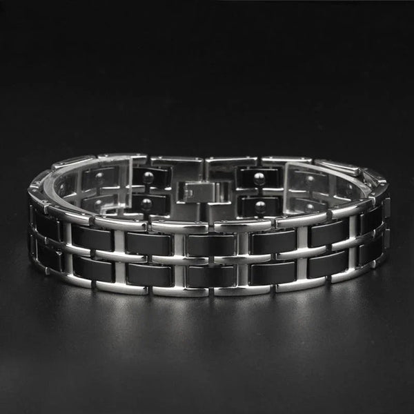 Magnetic Black Power Element Bracelet with Magnets KC-D24