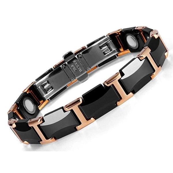 関節炎セラミックスブレスレットDDF28用の強力な磁気治療ブレスレット