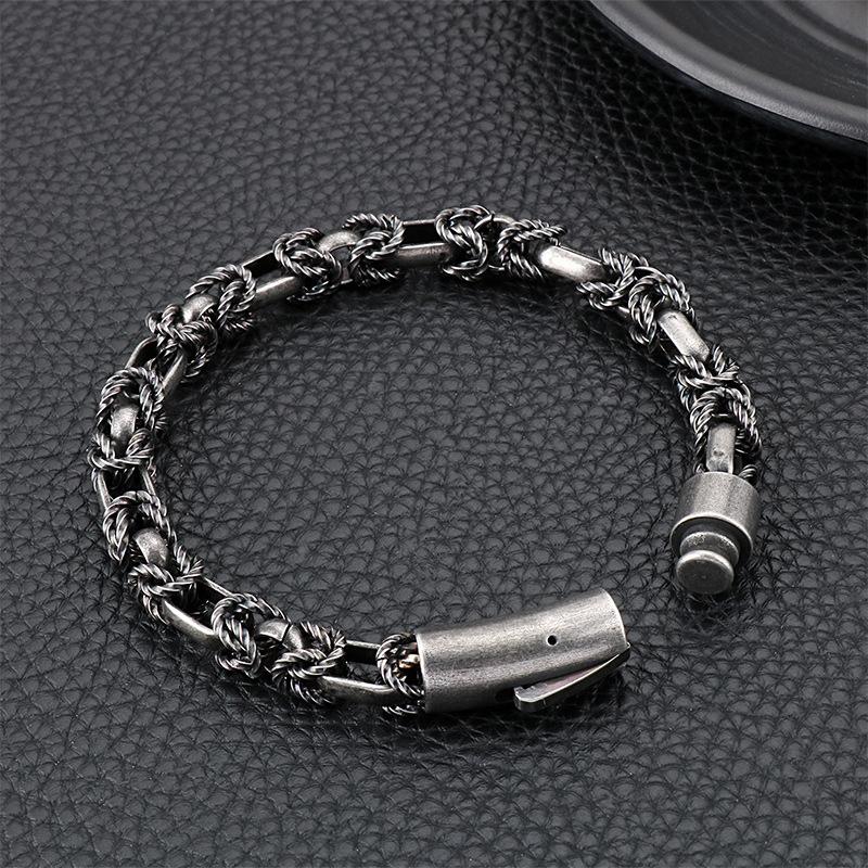 Handmade Queen of thorns viking cuff bracelet oath bracelet norse leather bracelet - CIVIBUY