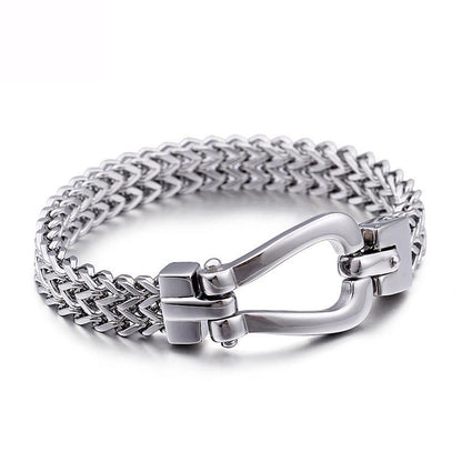 Hight Polished Materials Pure Steel Bracelet Gifts - CIVIBUY