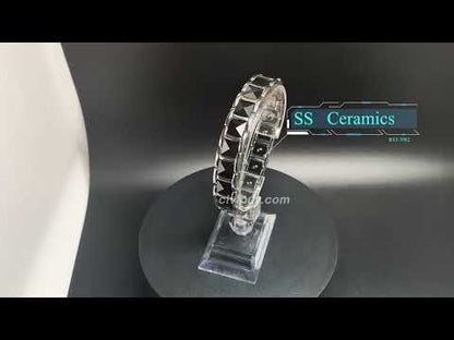 Magnetic Therapy Bracelet for Arthritis Pain Relief Men bracelet,black