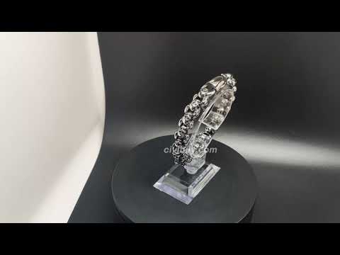 Skull Bracelets For Men Steel video
