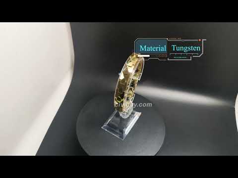 男性と女性のためのタングステン磁気ブレスレットは、関節炎の強力な健康エネルギーを軽減します