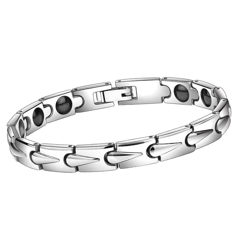 Water drop Titanium Magnetic Therapy Bracelet Pain Relief for Arthritis and Carpal Tunnel - CIVIBUY