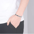 Water drop Titanium Magnetic Therapy Bracelet Pain Relief for Arthritis and Carpal Tunnel - CIVIBUY