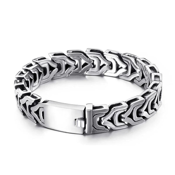 Viking armband Heren roestvrijstalen armbanden polsarmband Wolf sieraden