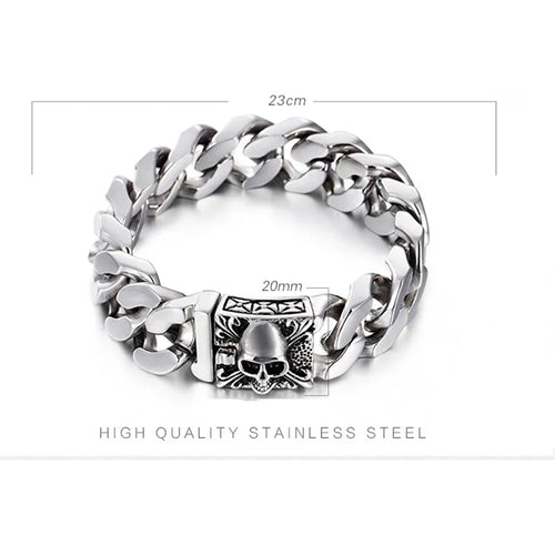 viking bracelet Fashion steel chain Gilded steel Men Bracelet TTK-S02 Free shipping - CIVIBUY