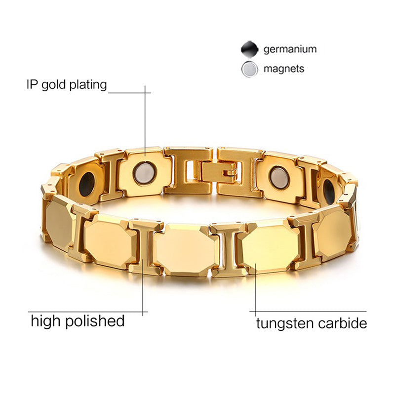 Retro SPEIDEL Stainless Steel Gold Tone Chunky Link Bracelet - Etsy