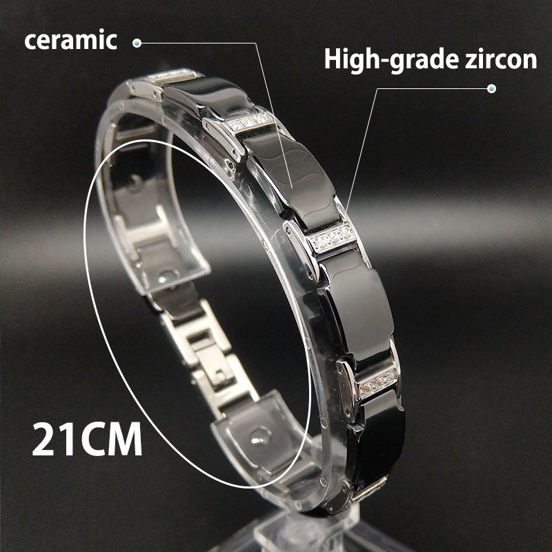 Magnetic Therapy Bracelet Zircon for Arthritis Pain Relief - CIVIBUY