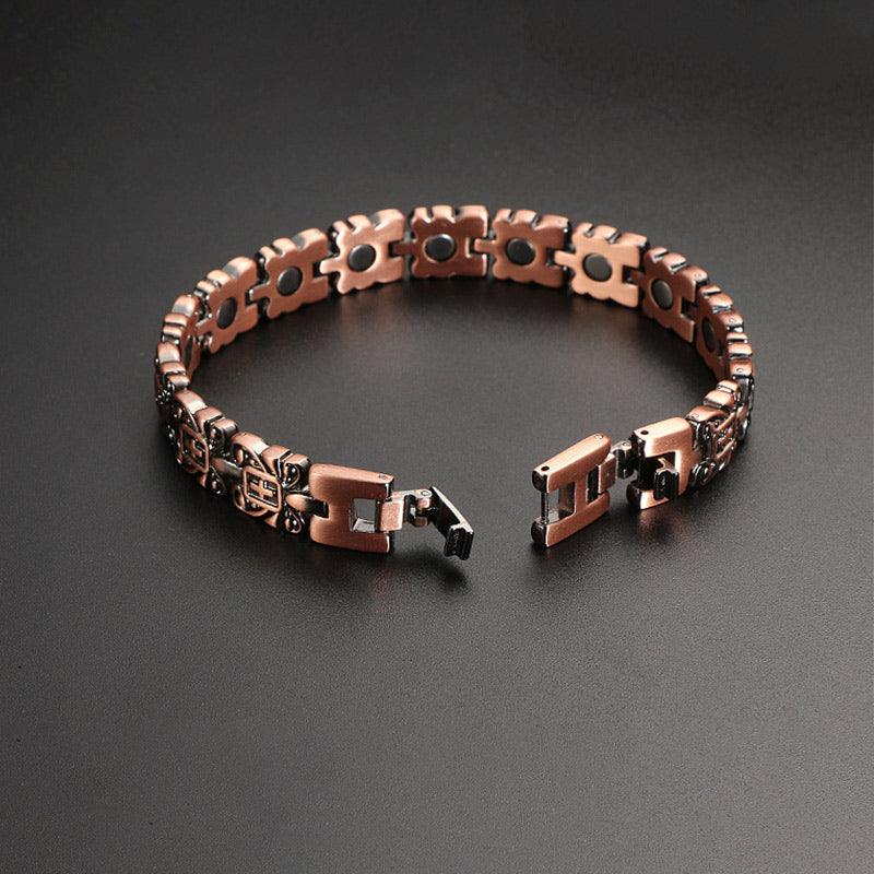 Copper Magnetic Bracelets for Men Arthritis pains U3G9-ST - CIVIBUY