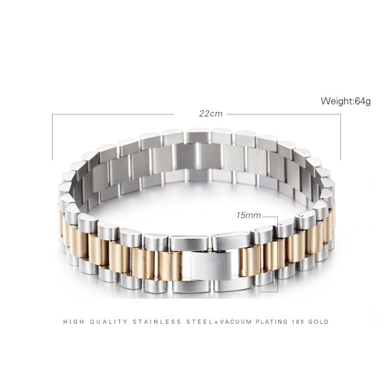 Simple Watch bracelet with tungsten steel Men Bracelet TTK-S66 Free shipping - CIVIBUY