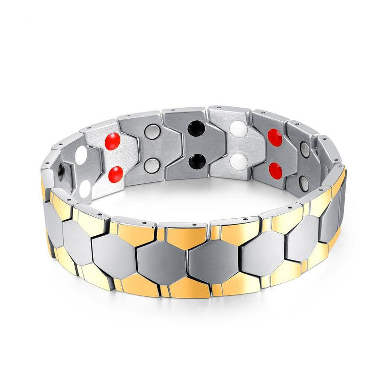 Mens Magnetic Bracelet Most Powerful Bracelets For Arthritis ANG-A46 - CIVIBUY