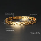 Magnetic Therapy Bracelet for Women Titanium Magnet Link Pain Relief - CIVIBUY