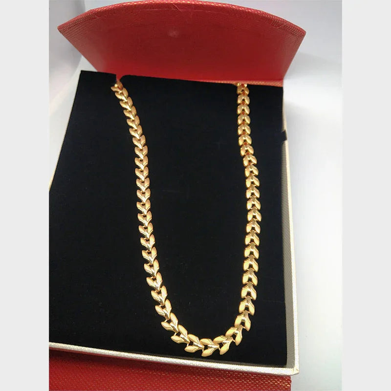 Magnetic Pain Relif Chain Healing Arthritis Headaches With Power Stones Gold plated Germanium Women Men Necklace - CIVIBUY