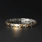 Magnetic Therapy Bracelet for Women Titanium Magnet Link Pain Relief - CIVIBUY