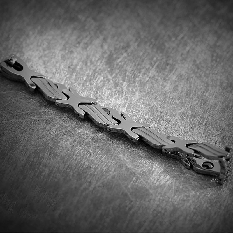 Tungsten steel men's Bracelet - CIVIBUY