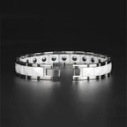 magnetic bracelets for pain Mens Power Black Bracelet with for Arthritis Pain Relief KC-D54 - CIVIBUY